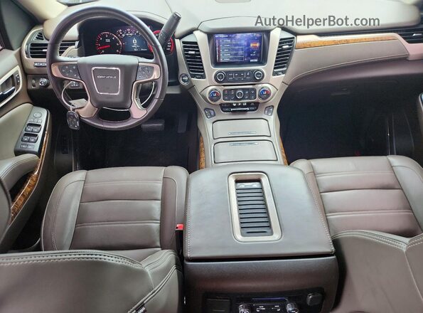 1GKS2CKJ7GR212530 2016 GMC YUKON Brown Vista del salpicadero