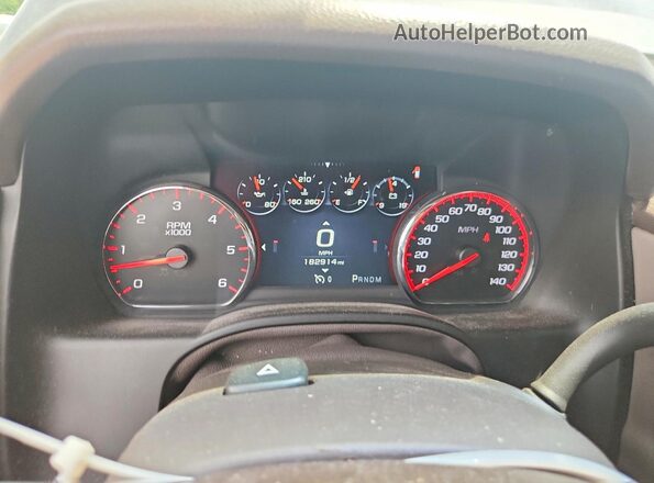 1GKS2CKJ7GR212530 2016 GMC YUKON Brown Vista del cuadro de instrumentos