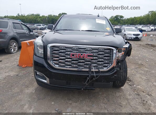 1GKS2CKJ7JR277935 2018 GMC YUKON Черный Вид щитка приборов