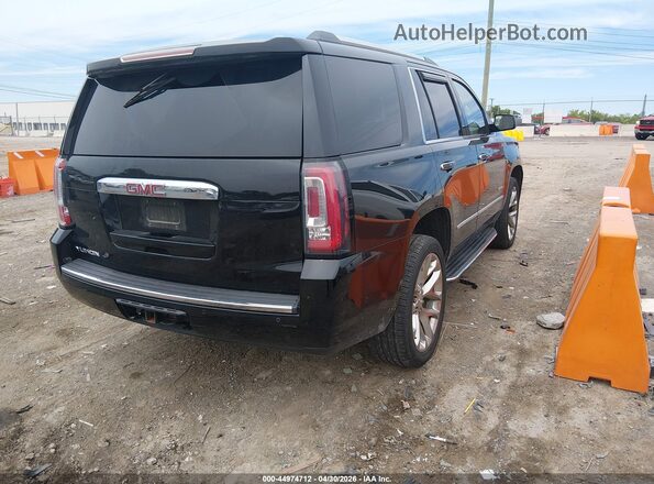 1GKS2CKJ7JR277935 2018 GMC YUKON Черный Задняя правая четверть