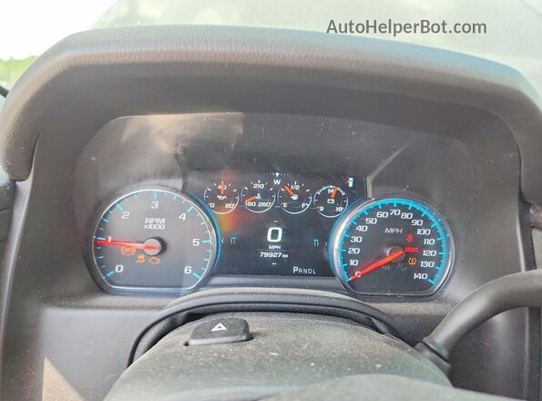 1GKS2CKJ7LR173965 2020 GMC YUKON Черный Вид щитка приборов