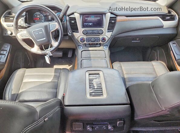 1GKS2CKJ7LR173965 2020 GMC YUKON Черный Вид панели приборов