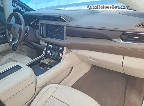 1GKS2DKL1PR369221 2023 GMC YUKON White Dashboard view