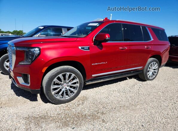 1GKS2DKL9MR395044 2021 GMC YUKON Red Przód lewy