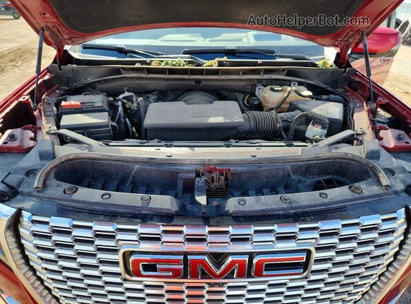 1GKS2DKL9MR395044 2021 GMC YUKON Red Widok wnętrza z tyłu