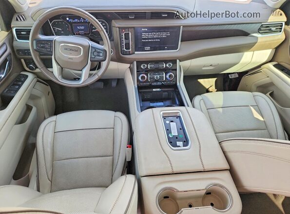 1GKS2DKL9MR395044 2021 GMC YUKON Red Widok deski rozdzielczej