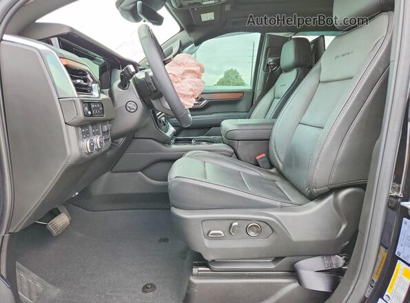 1GKS2DRL6SR317243 2025 GMC YUKON Черный Вид салона спереди