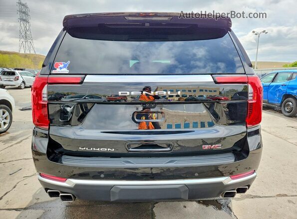 1GKS2DRL6SR317243 2025 GMC YUKON Черный Вид сзади