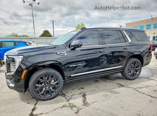 1GKS2DRL6SR317243 2025 GMC YUKON Черный Передняя левая четверть