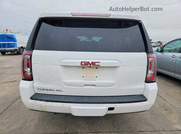 1GKS2FKCXKR328526 2019 GMC YUKON White Widok z tyłu