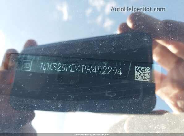 1GKS2GKD4PR492294 2023 GMC YUKON Gray 