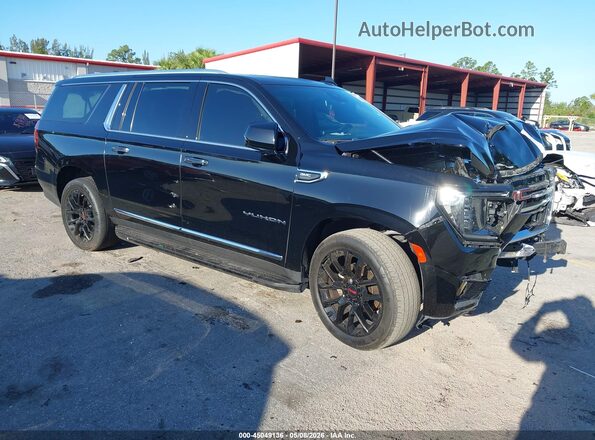 1GKS2GKD6PR393668 2023 GMC YUKON Черный Передняя правая четверть