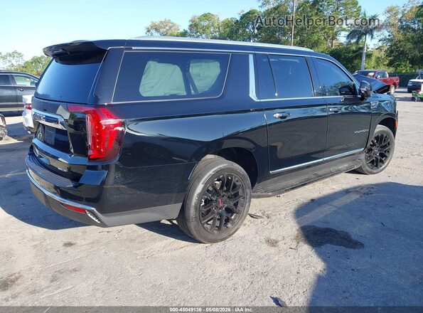 1GKS2GKD6PR393668 2023 GMC YUKON Черный Задняя правая четверть