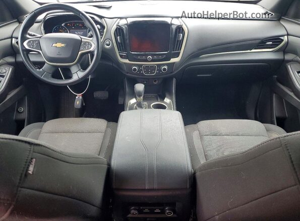 1GNERGKW1PJ200869 2023 CHEVROLET TRAVERSE Белый Вид панели приборов