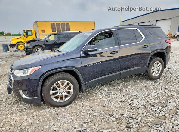 1GNERGKW2LJ112455 2020 CHEVROLET TRAVERSE Blue Przód lewy