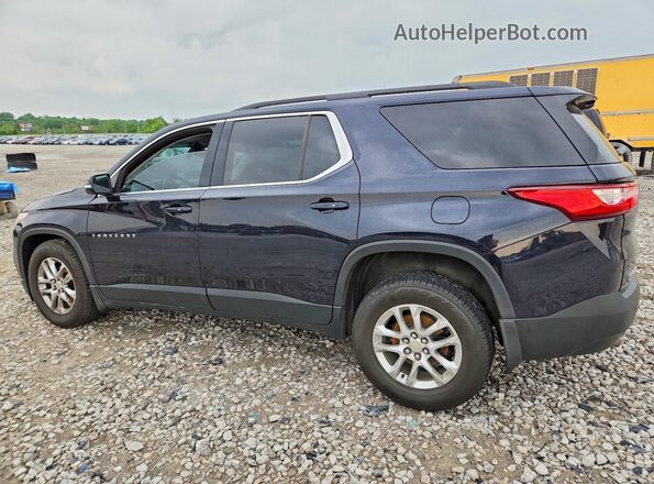 1GNERGKW2LJ112455 2020 CHEVROLET TRAVERSE Blue Tył lewy