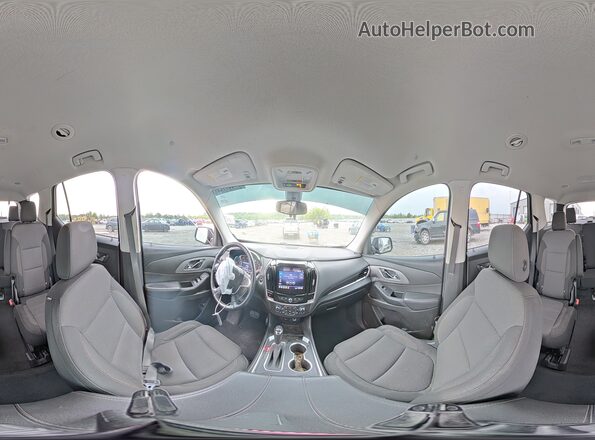1GNERGKW2LJ112455 2020 CHEVROLET TRAVERSE Blue Widok wnętrza 360 stopni
