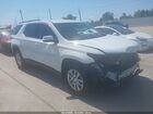 2019 Chevrolet Traverse 1lt White vin: 1GNERGKW9KJ201180