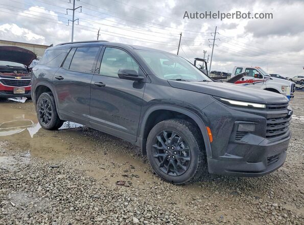 1GNERGRS8SJ279825 2025 CHEVROLET TRAVERSE Черный Передняя правая четверть