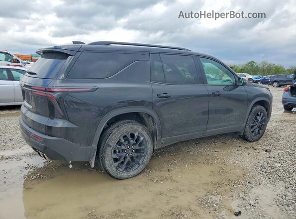 1GNERGRS8SJ279825 2025 CHEVROLET TRAVERSE Черный Задняя правая четверть