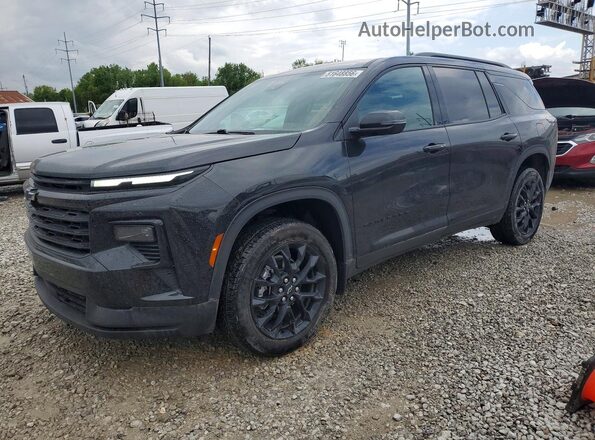 1GNERGRS8SJ279825 2025 CHEVROLET TRAVERSE Черный Передняя левая четверть