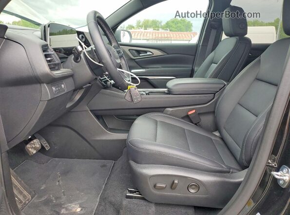 1GNERGRS8SJ279825 2025 CHEVROLET TRAVERSE Черный Вид салона спереди