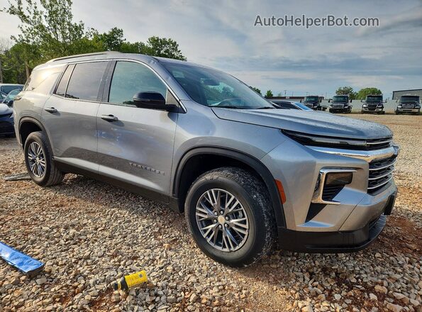 1GNERGRS9SJ276478 2025 CHEVROLET TRAVERSE Silver Przód prawy