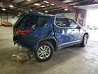 2022 Chevrolet Traverse 1lt Синий vin: 1GNERLKW6NJ160746