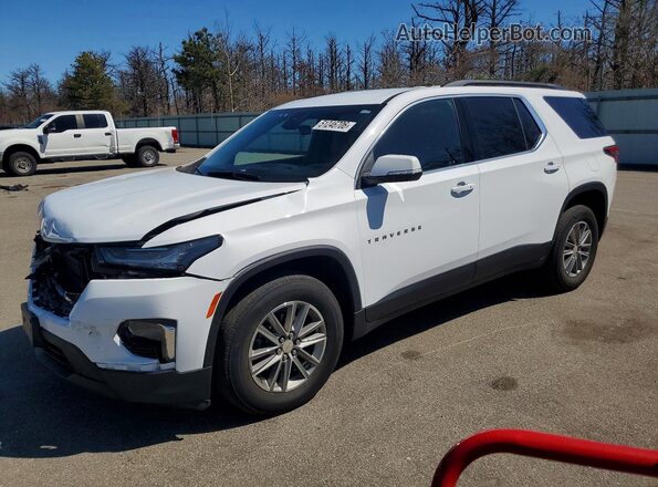 1GNETVKW3RJ129361 2024 CHEVROLET TRAVERSE White წინა მარცხენა ხედი სამი მეოთხედიდან