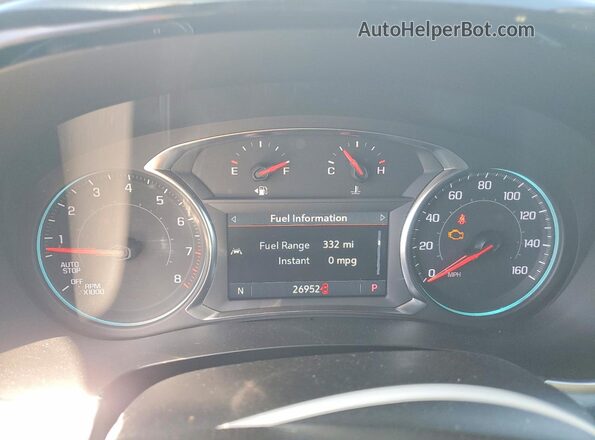 1GNETVKW3RJ129361 2024 CHEVROLET TRAVERSE White ხელსაწყოთა პანელის ხედი