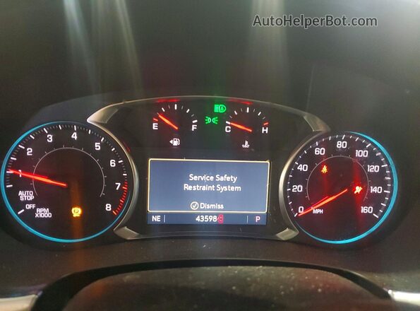 1GNETVKW4RJ137999 2024 CHEVROLET TRAVERSE Black Vista del cuadro de instrumentos