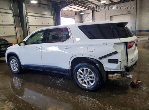 1GNEVFKW8MJ131647 2021 CHEVROLET TRAVERSE Белый Задняя левая четверть