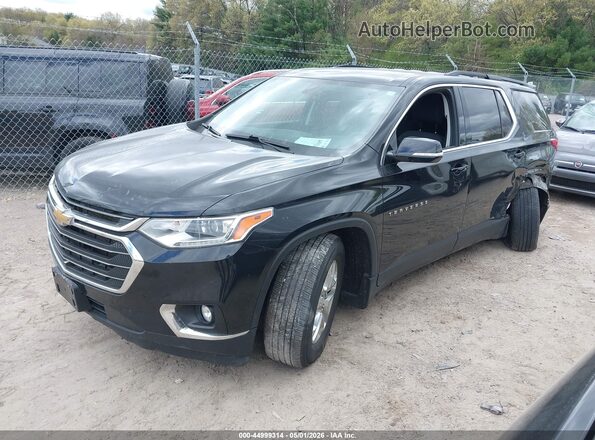 1GNEVGKW0LJ178403 2020 CHEVROLET TRAVERSE Черный Передняя левая четверть
