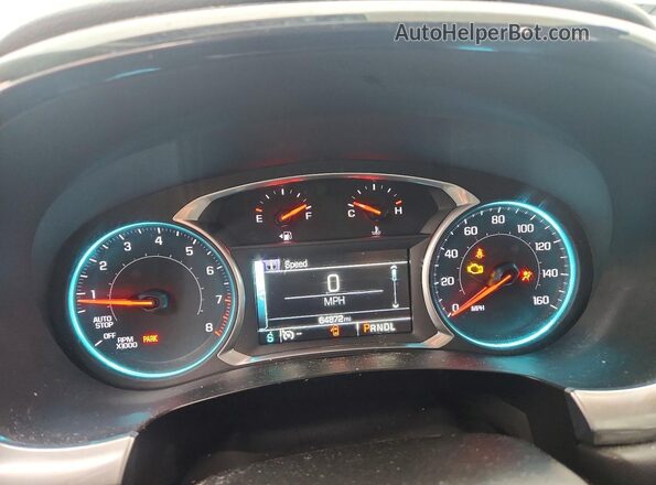 1GNEVGKW1KJ221600 2019 CHEVROLET TRAVERSE Серый Вид щитка приборов