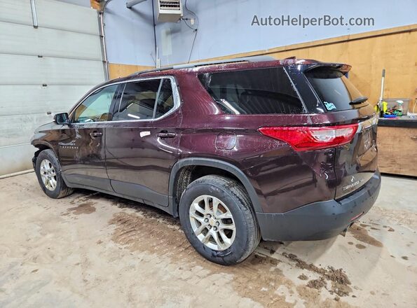 1GNEVGKW1LJ156474 2020 CHEVROLET TRAVERSE Фиолетовый Задняя левая четверть