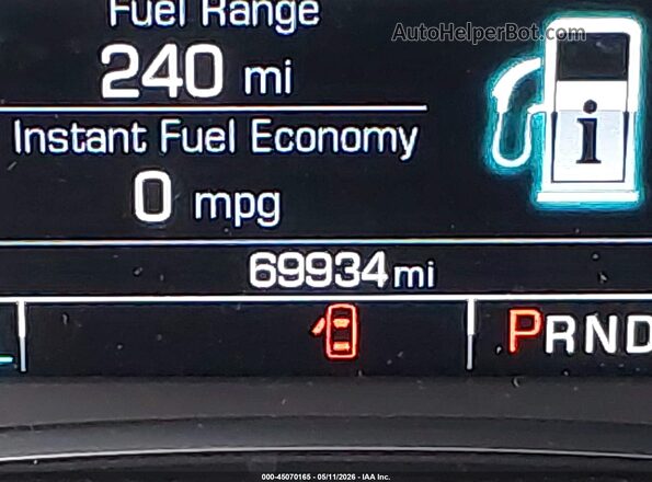 1GNEVGKW2KJ153470 2019 CHEVROLET TRAVERSE Коричневый 