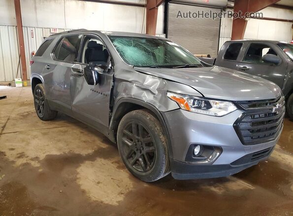 1GNEVGKW5LJ244461 2020 CHEVROLET TRAVERSE Серый Передняя правая четверть