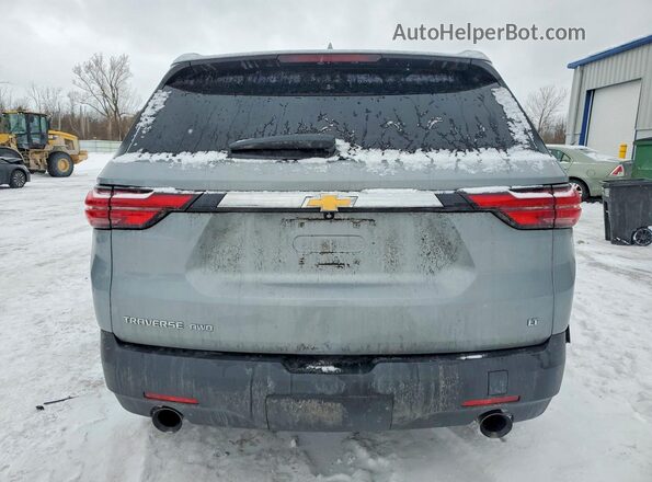 1GNEVGKW5PJ169458 2023 CHEVROLET TRAVERSE Серый Вид сзади