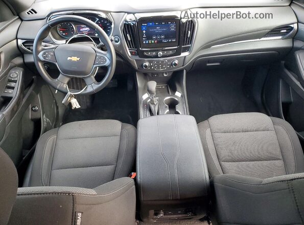 1GNEVGKW7PJ164472 2023 CHEVROLET TRAVERSE Белый Вид панели приборов