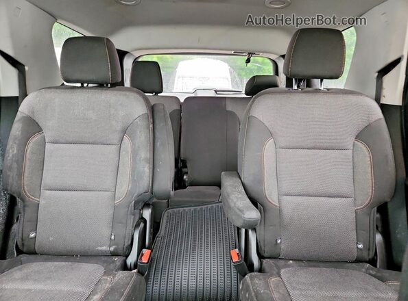 1GNEVGKW9LJ108558 2020 CHEVROLET TRAVERSE Серебряный Вид задних сидений
