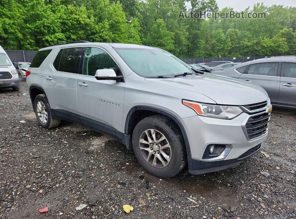 1GNEVGKW9LJ108558 2020 CHEVROLET TRAVERSE Серебряный Передняя правая четверть