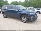 2022 Chevrolet Traverse Awd Lt Cloth Blue vin: 1GNEVGKW9NJ161554