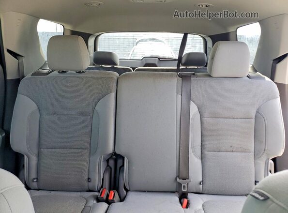 1GNEVGKWXMJ159360 2021 CHEVROLET TRAVERSE Black Vista de los asientos traseros