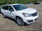 2017 Chevrolet Traverse Ls White vin: 1GNKRFED1HJ309793
