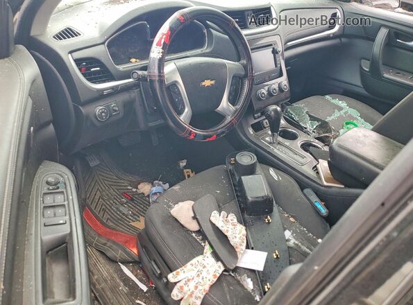 1GNKVGKD5HJ186537 2017 CHEVROLET TRAVERSE Black Vista del salpicadero