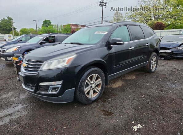 1GNKVGKD8HJ140331 2017 CHEVROLET TRAVERSE Черный Передняя левая четверть