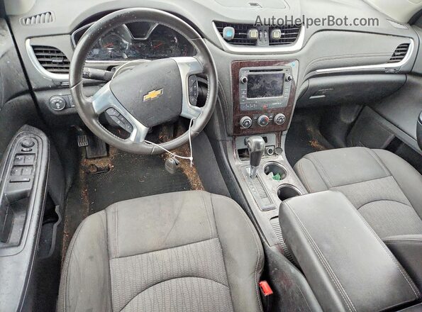 1GNKVGKD8HJ140331 2017 CHEVROLET TRAVERSE Черный Вид панели приборов