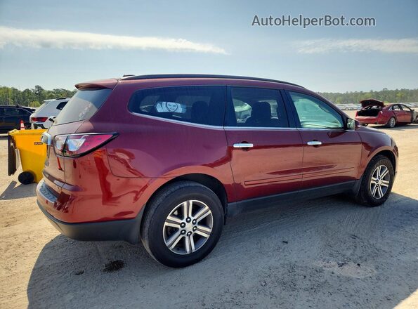 1GNKVGKDXHJ204496 2017 CHEVROLET TRAVERSE Красный Задняя правая четверть