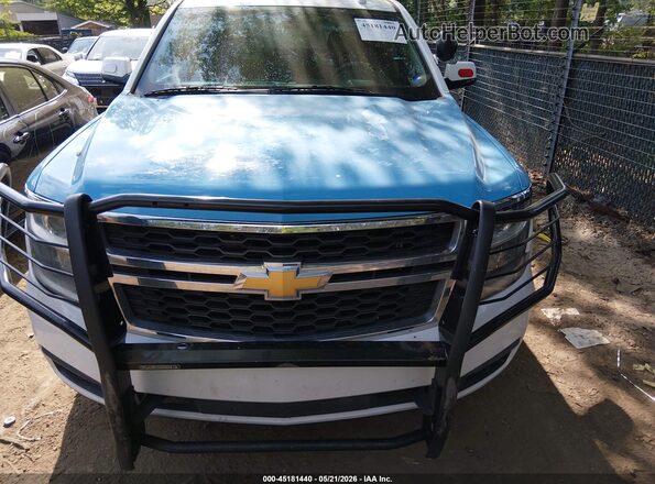 1GNLCDEC2JR202356 2018 CHEVROLET TAHOE Синий Вид спереди