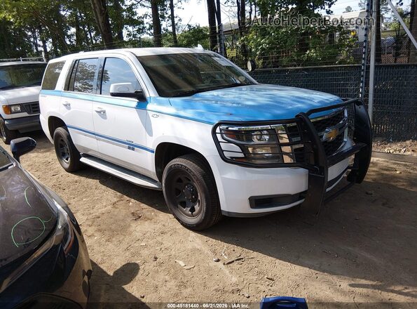 1GNLCDEC2JR202356 2018 CHEVROLET TAHOE Синий Передняя правая четверть